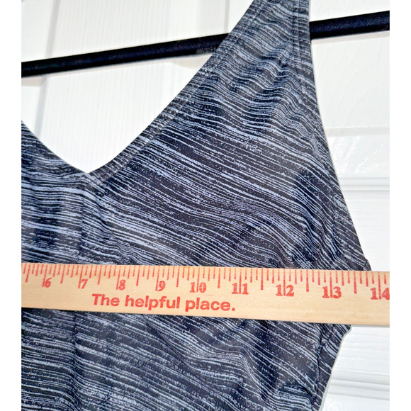 Speedo Size 12 Black & White Tank Swimsuit One Piece Athletic Recreation - Picture 4 of 9